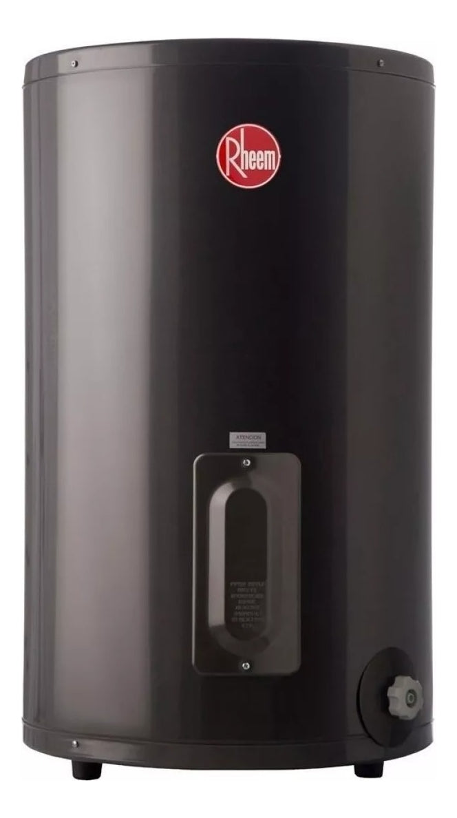 Termotanque Eléctrico Rheem Aee Tep085rh Negro 85lts Carga Superior