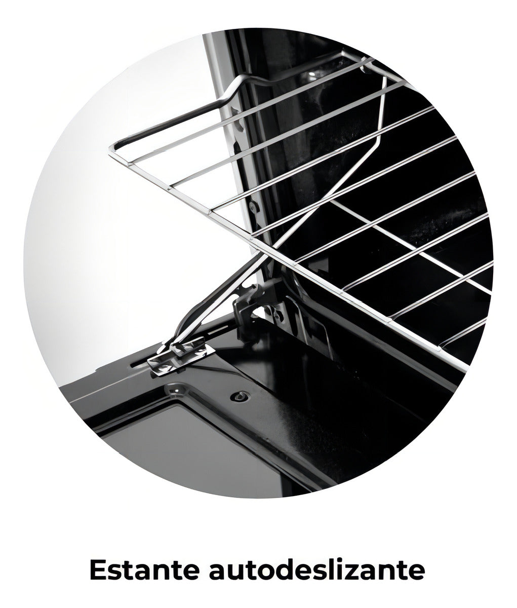 Horno empotrable eléctrico Longvie Eurodesign HE6900X 56L acero inoxidable