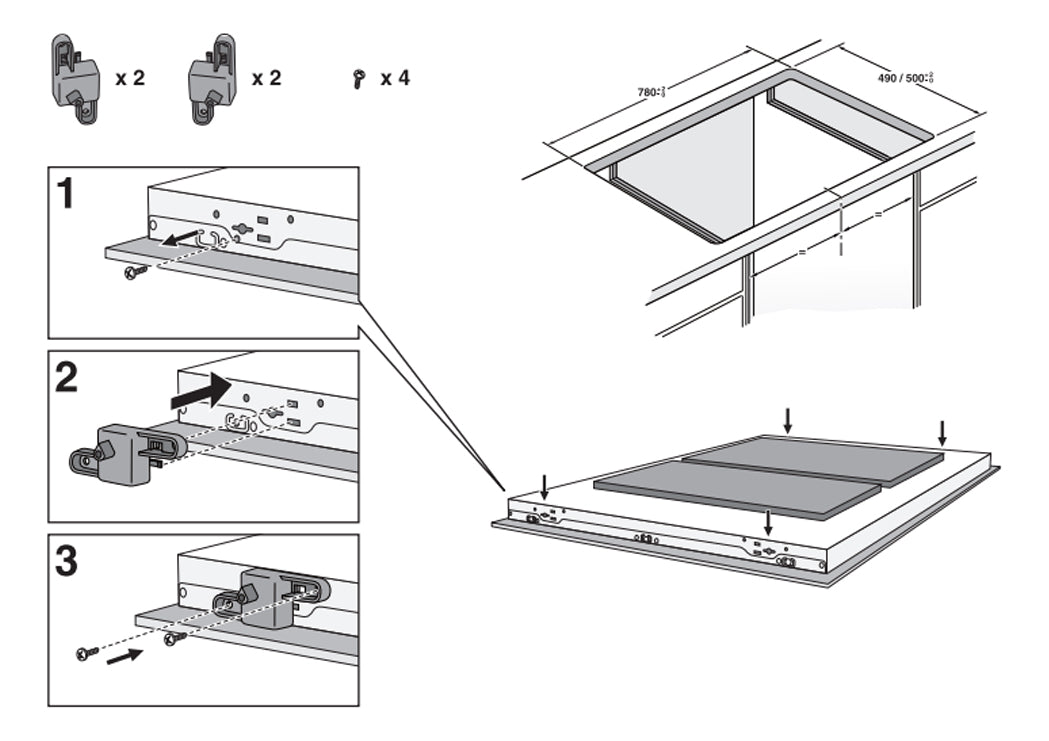 Anafe Electrico Induccion Bosch Pie875dc1e 80cm