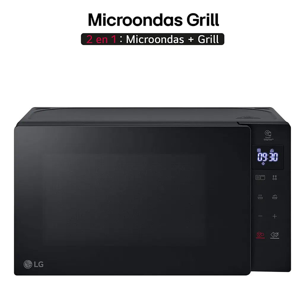 Horno Microondas LG NeoChef 20L Smart Inverter Grill - MH6032GAS