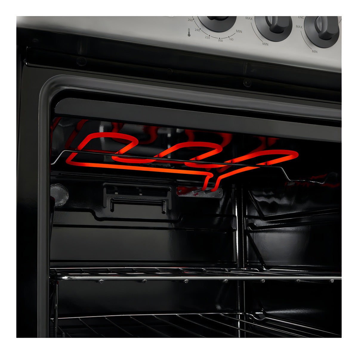 Cocina A Gas Longvie 19501g 56cm Grafito Encendido Una Mano