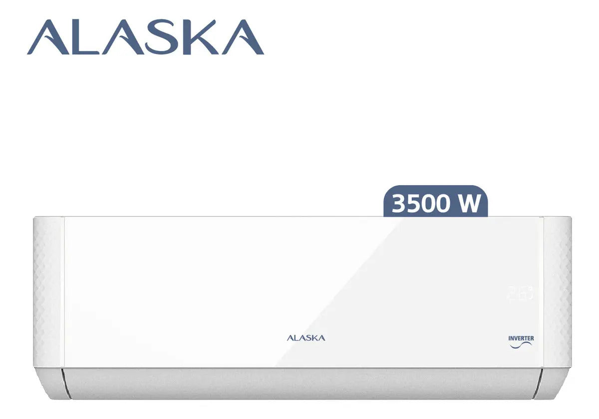 AIRE ACONDICIONADO INVERTER ALASKA ASI35WCLW 3500W 3010fg