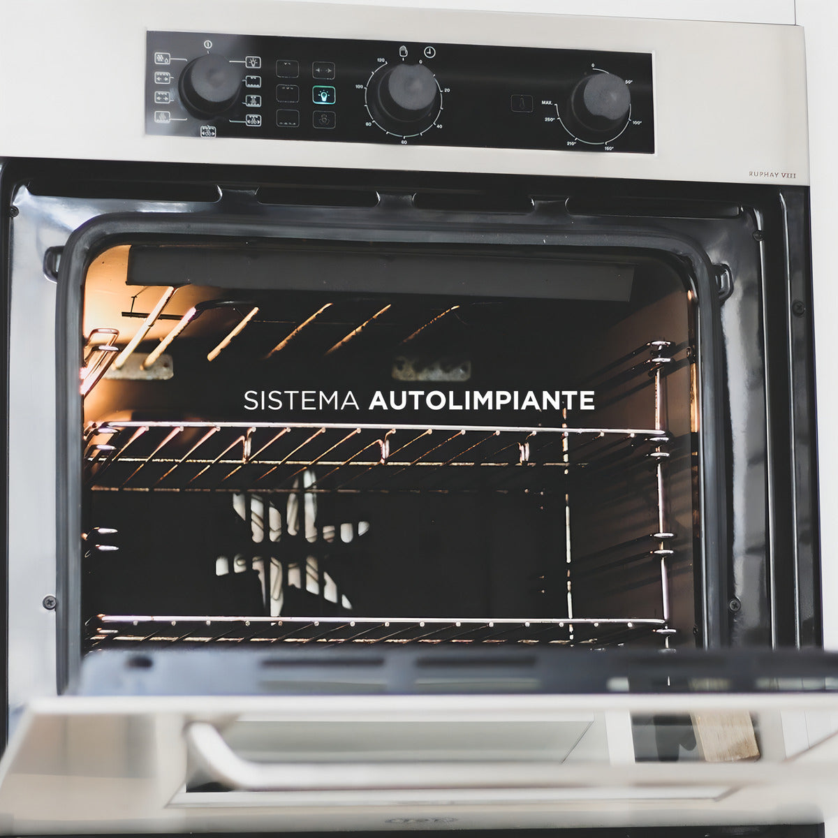 Horno empotrable eléctrico TST Ruphay VIII 60L acero inoxidable 30-60