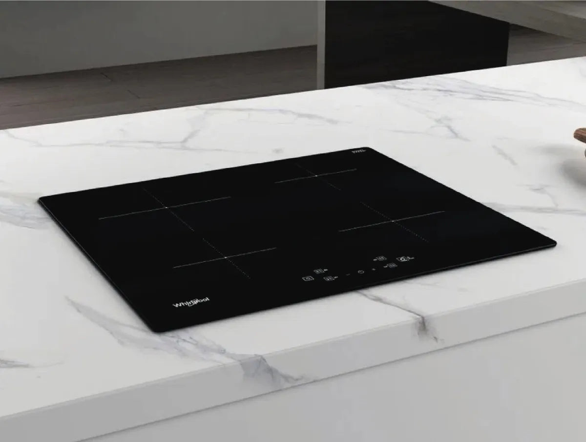 Anafe Whirlpool De Induccion 60cm 4 Hornallas Acm 807/ba Color Negro