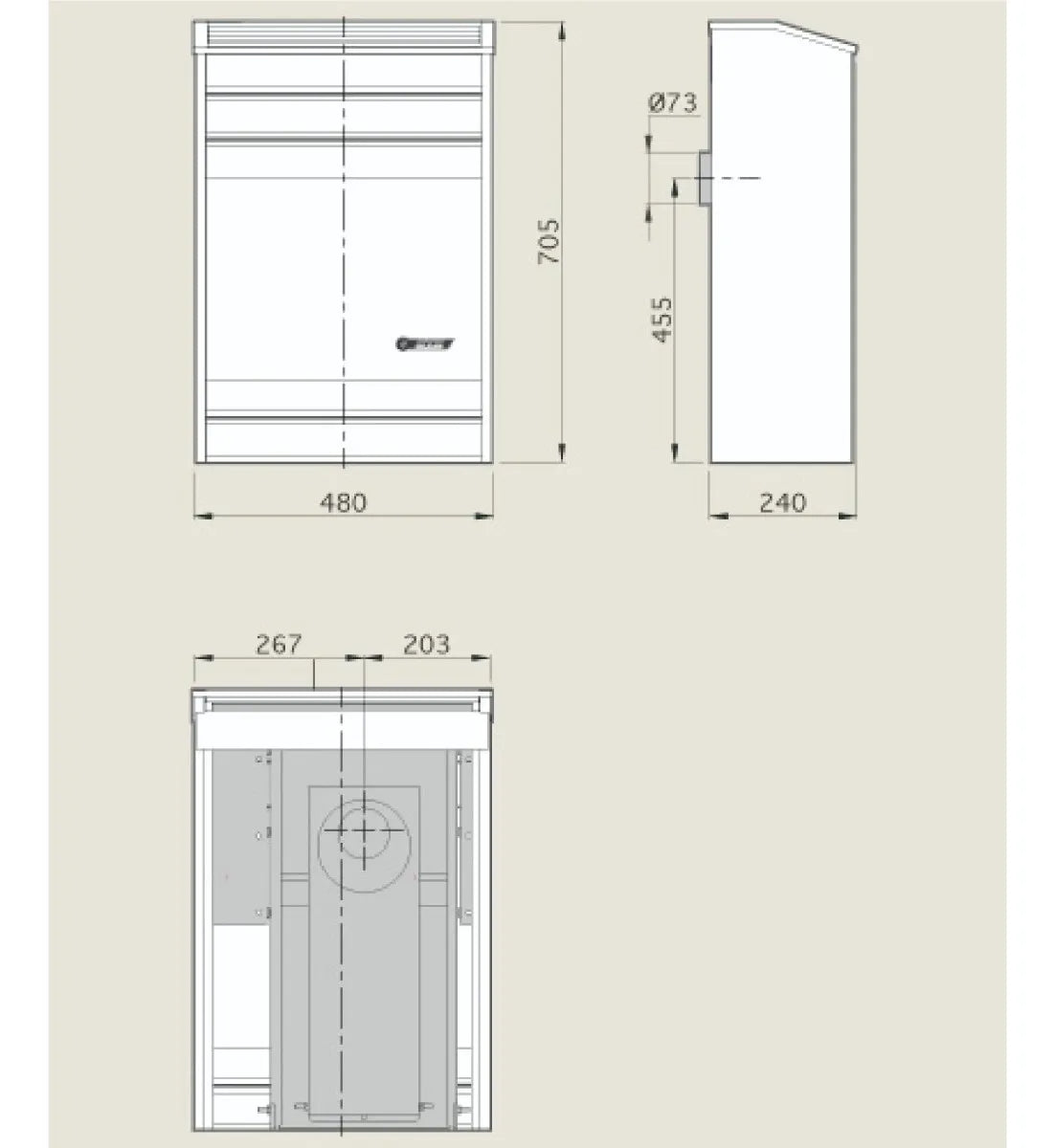Calefactor Ctz Línea Pesada 4000 Cal. Tiro Natural Ctz4