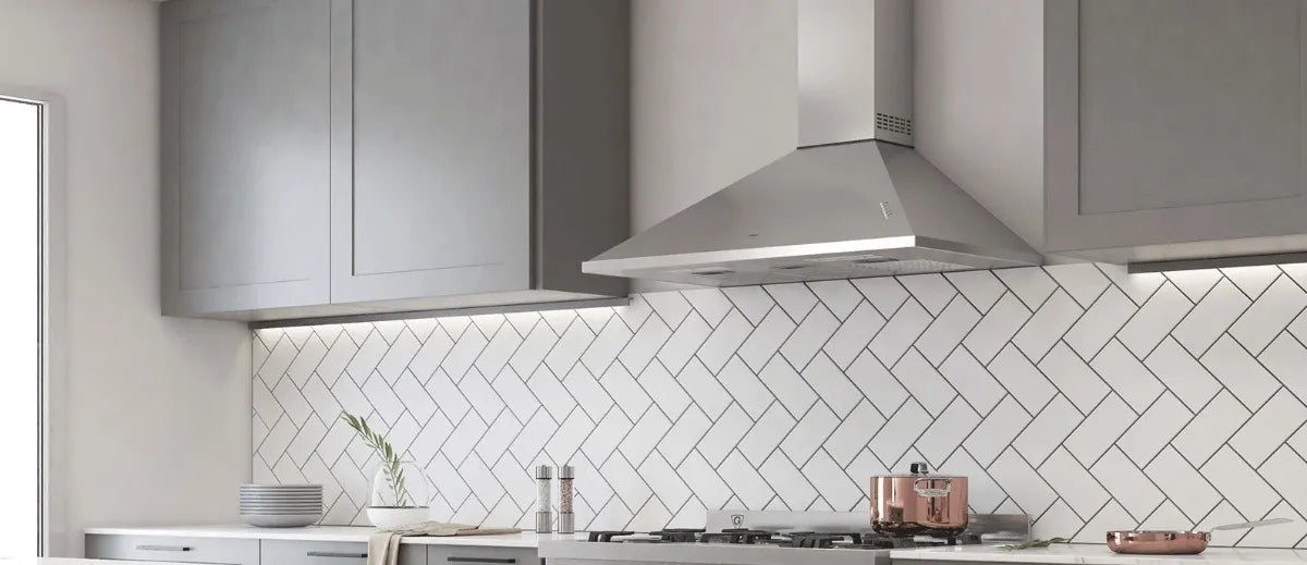 Extractor Purificador De Cocina Tst Traful Ac. Inox. De Pared 90cm X 25cm X 51cm Acero Inoxidable