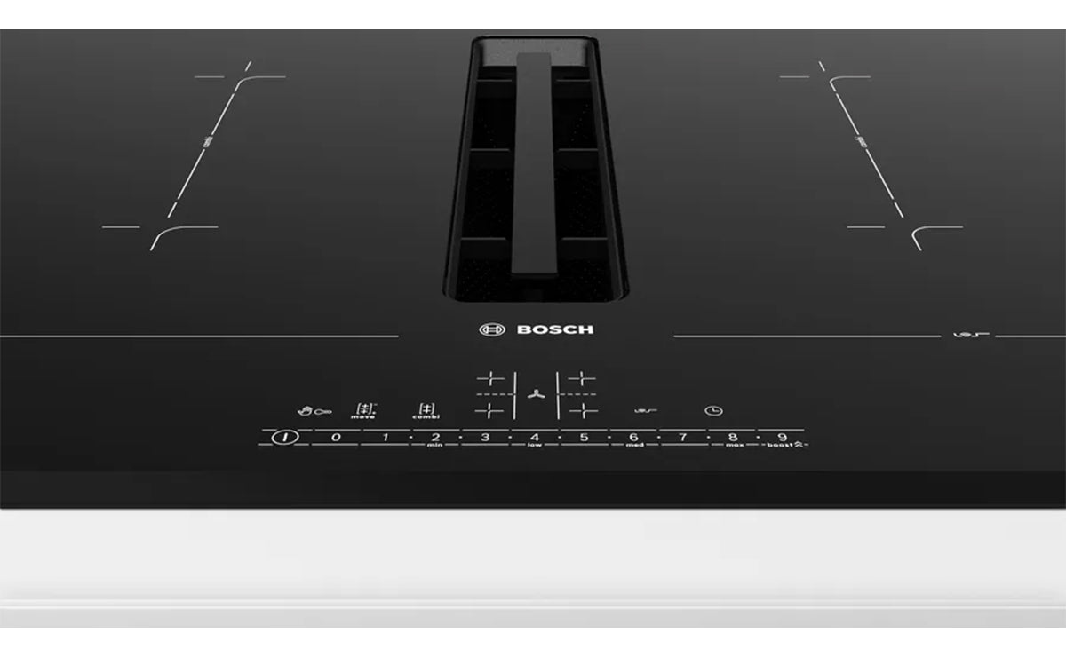 Anafe Eléctrico Bosch Inducción Con Extractor integrado Pvq731f25e