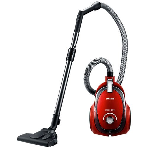 Aspiradora Samsung Sin Bolsa 2000 W Roja Color Rojo Vc20ccnmarf