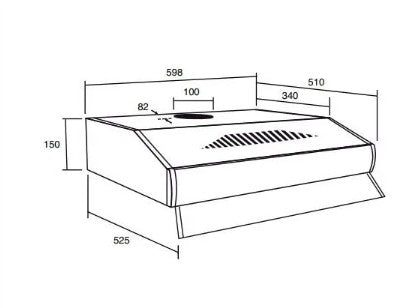 Purificador Spar BIOS 3761B00 Negro 60 cm 1 Motor
