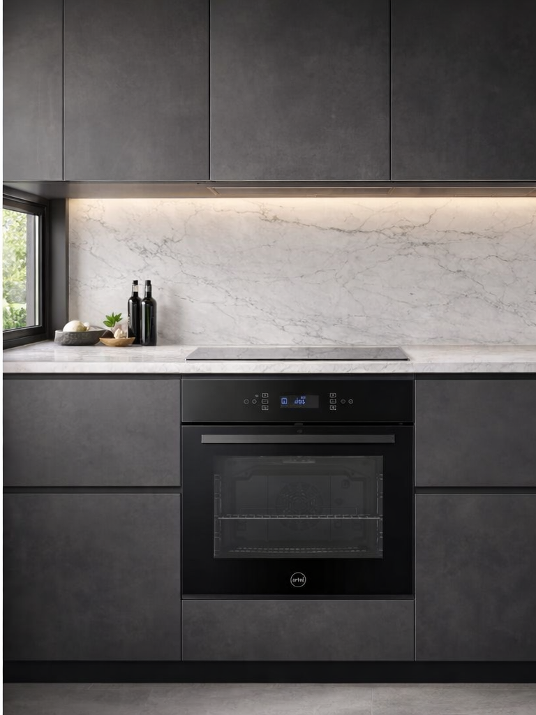 Horno Pirolítico Artei NIRO 67L - 12 Funciones - Control Táctil