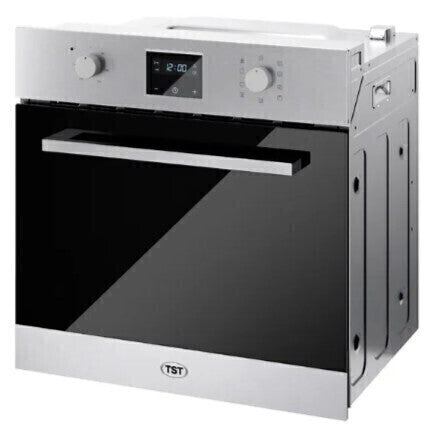 Horno Tst Eléctrico E-luxe Steel 60cm 8 Programas 2800 Watts Color Plateado 40-60