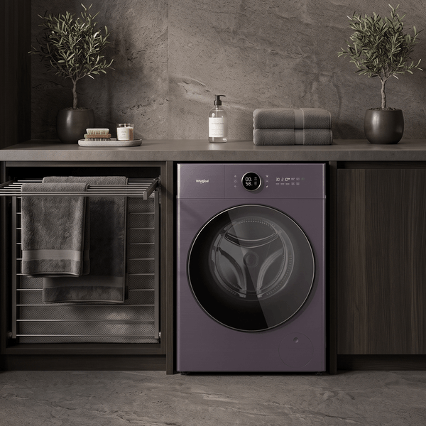 Lavarropas Whirlpool Carga Frontal 11 kg Inverter Violeta Oscuro WNQ11ASDNA