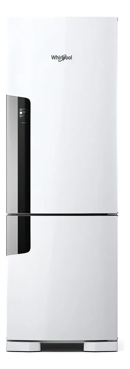 Heladera Whirlpool 397L Inverter No Frost Bottom Mount Blanca WRE44BBDIM