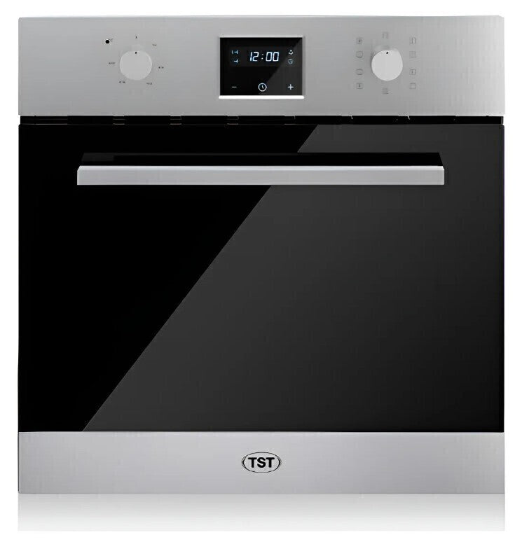 Horno Tst Eléctrico E-luxe Steel 60cm 8 Programas 2800 Watts Color Plateado 40-60