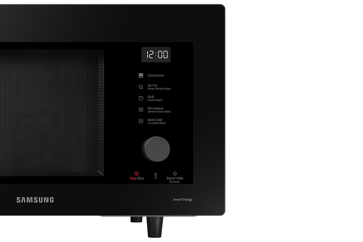 Microondas Samsung Convección Air Fry 32 Litros Black MC32DG7646CKBG