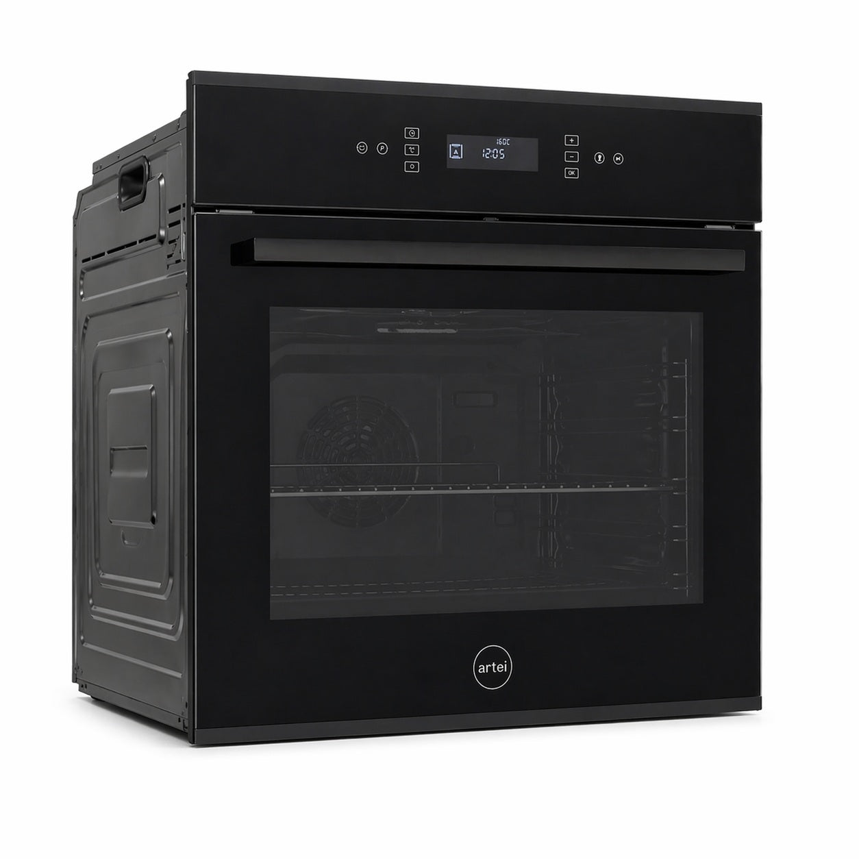 Horno Pirolítico Artei NIRO 67L - 12 Funciones - Control Táctil