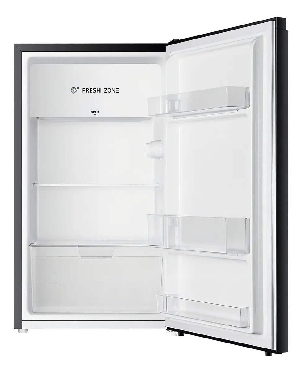 Heladera Bajo Mesada Hisense 89 Litros Negra RR093N1EB1