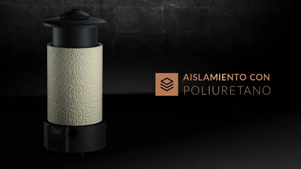 Termotanque Señorial Black 75 Litros Multigas Gas Natural GLP - 330090