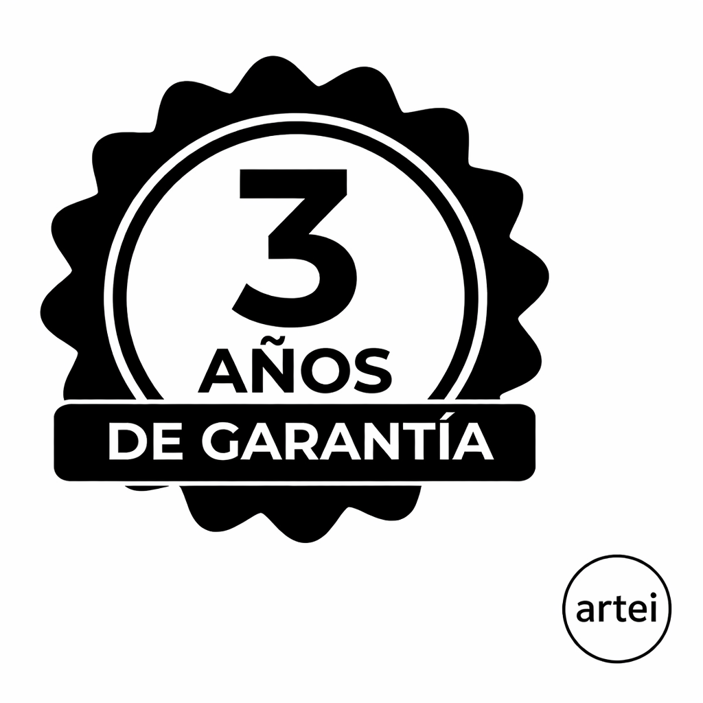 Campana Isla ARTEI CANDIDA 1400mm Negra con Control Táctil