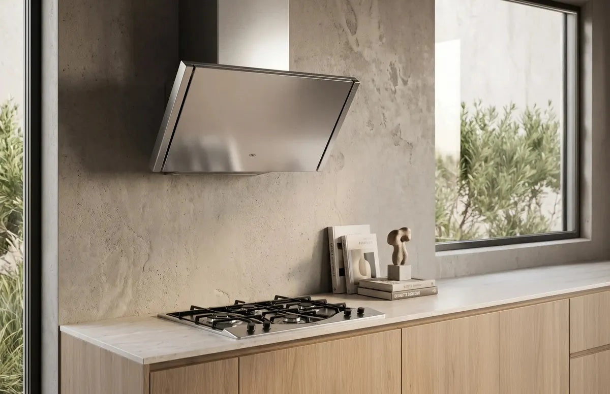Campana Extractora TST Trazo 60 cm de Pared con 3 Velocidades y Luz LED  - 390-60