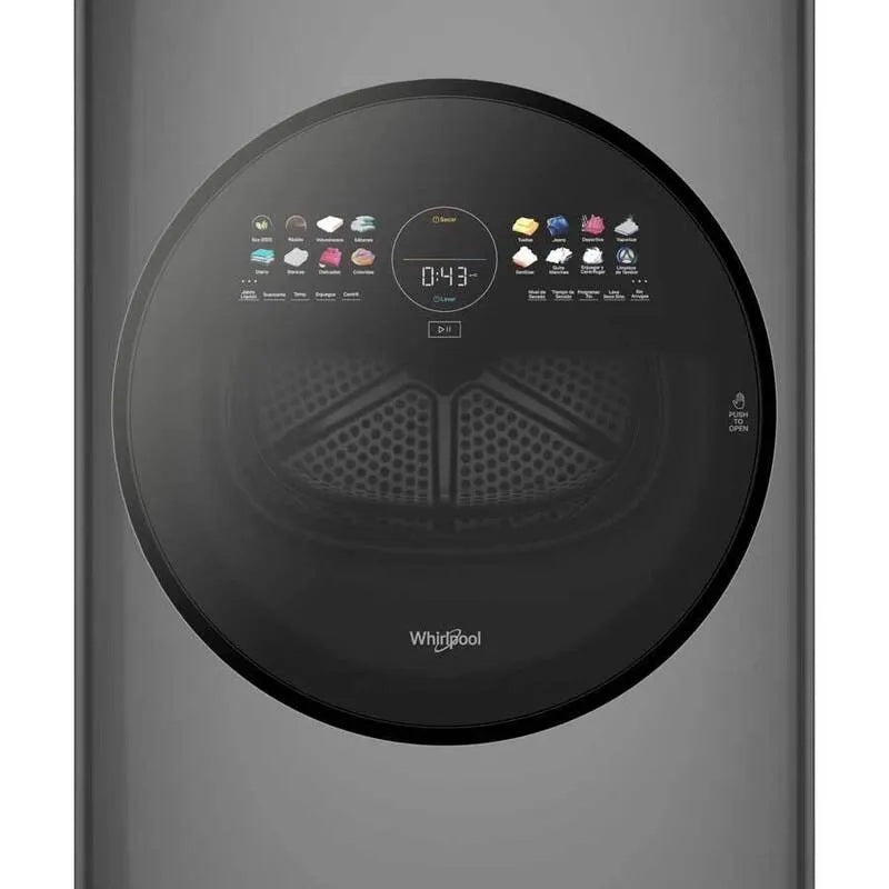 Lavasecarropas Whirlpool Inverter 11 Kg Lavado / 8 Kg Secado Silver WNT14AS