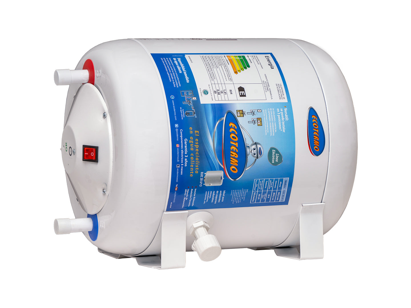 Termotanque Eléctrico ELEC 20 carga inferior TECO10I020