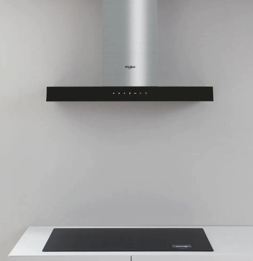Campana Whirlpool 60cm Negro Inox Tbox Color Inoxidable Inoxidable - WAE60RPIM