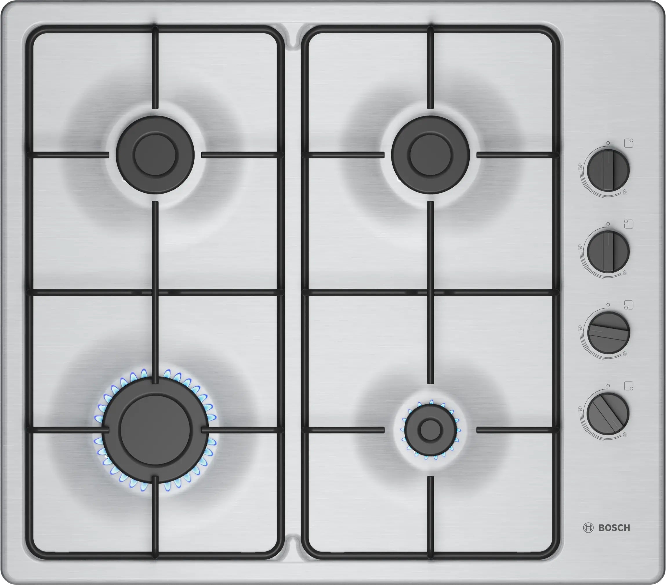Combo empotrable Bosch Horno electrico + Anafe Gas + Campana Integrable 60 cm