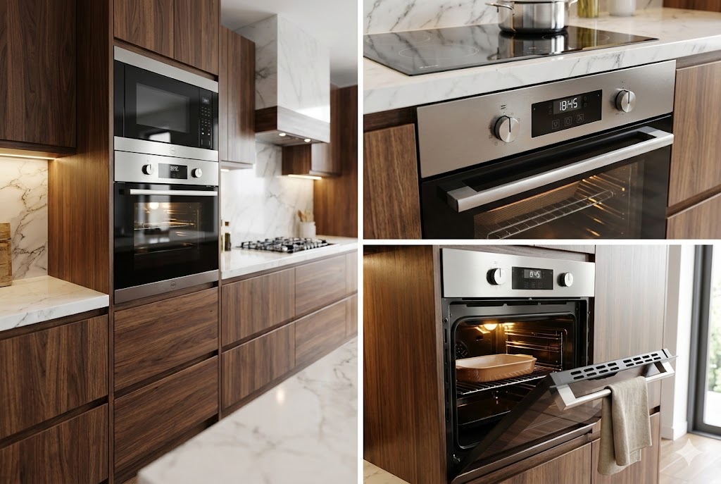 Horno Empotrable Eléctrico Artei Iron Digital Inox 60cm Negro