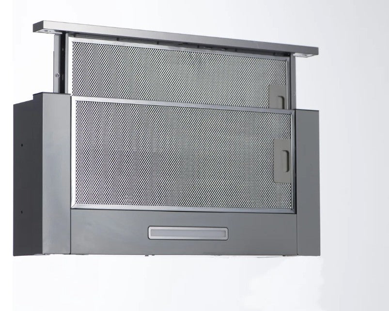 Campana Purificador Artei Caixa Plus Extensible 60 No Flexa Gris SIN SALIDA AL EXTERIOR