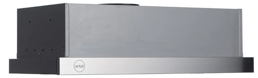 Campana Purificador Artei Caixa Plus Extensible 60 No Flexa Gris SIN SALIDA AL EXTERIOR