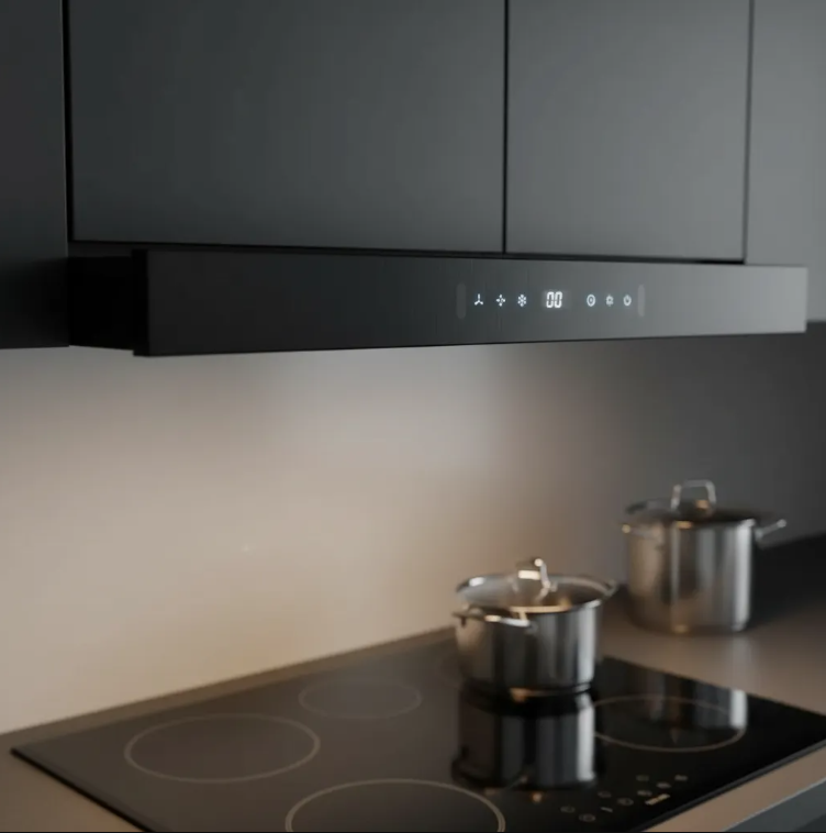Campana Purificador Artei Caixa Extensible BLACK 60cm Tipo Flexa