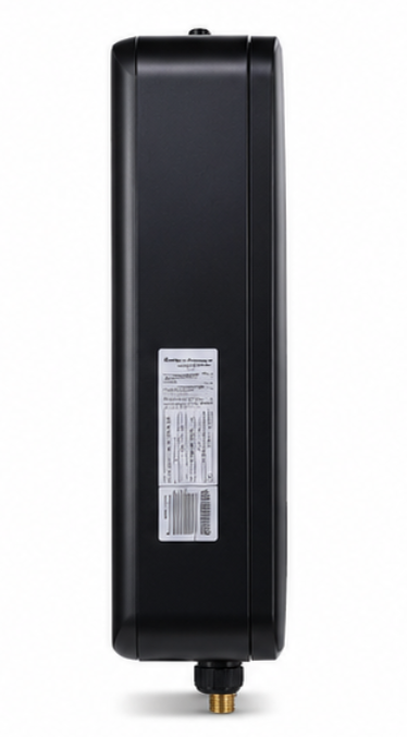Calefón Eléctrico Instantáneo Glemos GL31 Trifásico 24 kW negro GLEM005