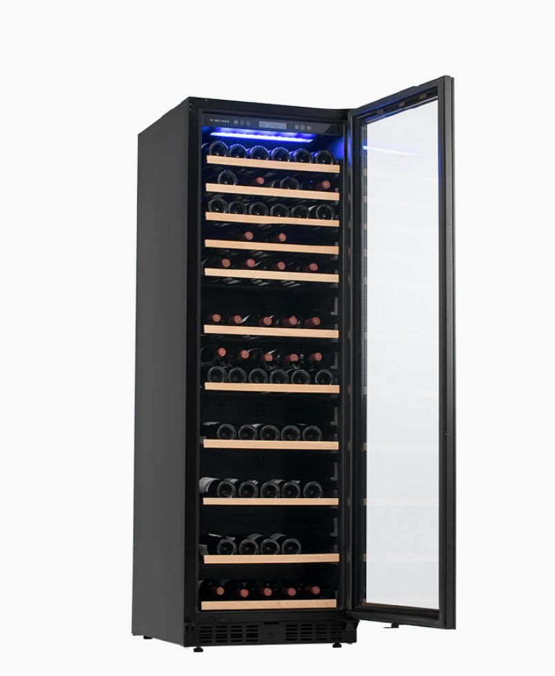 CAVA VINOS WINEFROZ GLASS DOOR EDITION PARA 166 BOTELLAS - SIMPLE TEMPERATURA