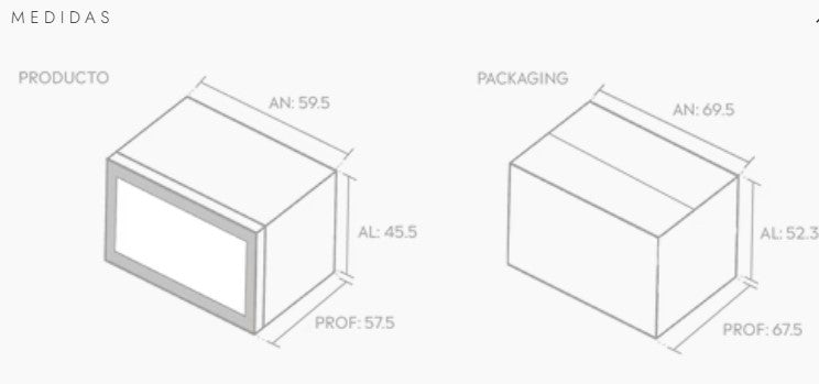 CAVA WINEFROZ GLASS DOOR EDITION PARA 17 BOTELLAS - INVERTER - EMPOTRABLE / APOYO MN18S