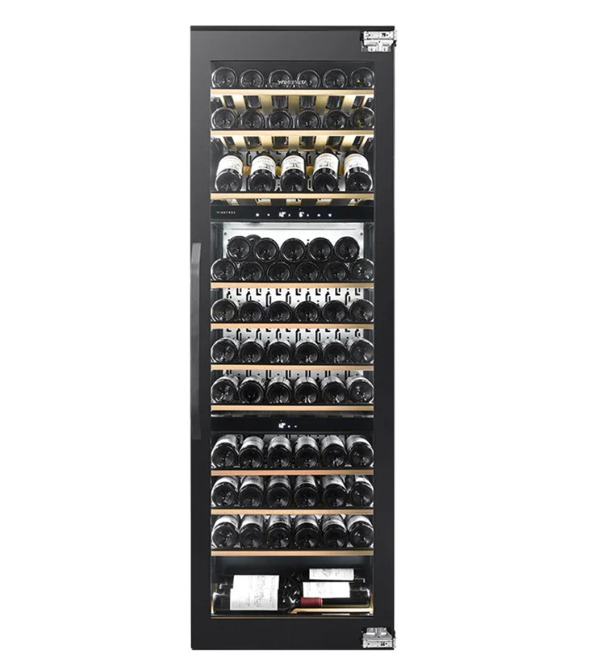 CAVA WINEFROZ PANELABLE PARA 71 BOTELLAS - EMPOTRABLE / APOYO - TRIPLE TEMPERATURA