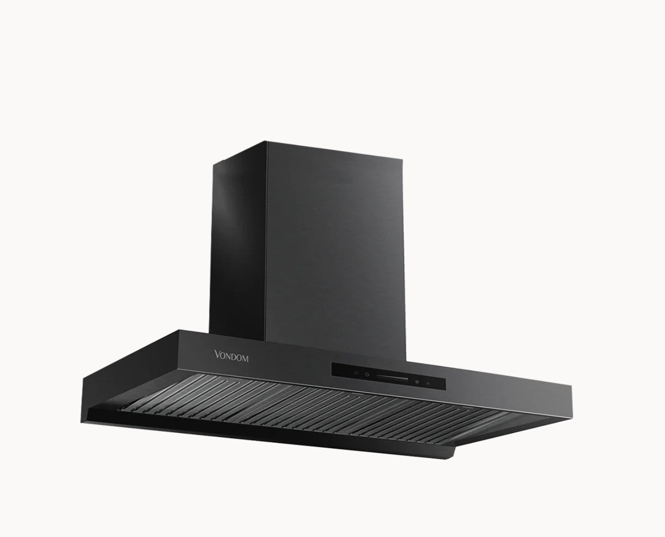 Campana de Pared Vondom Acero Inoxidable Negro 76 cm VC76NH