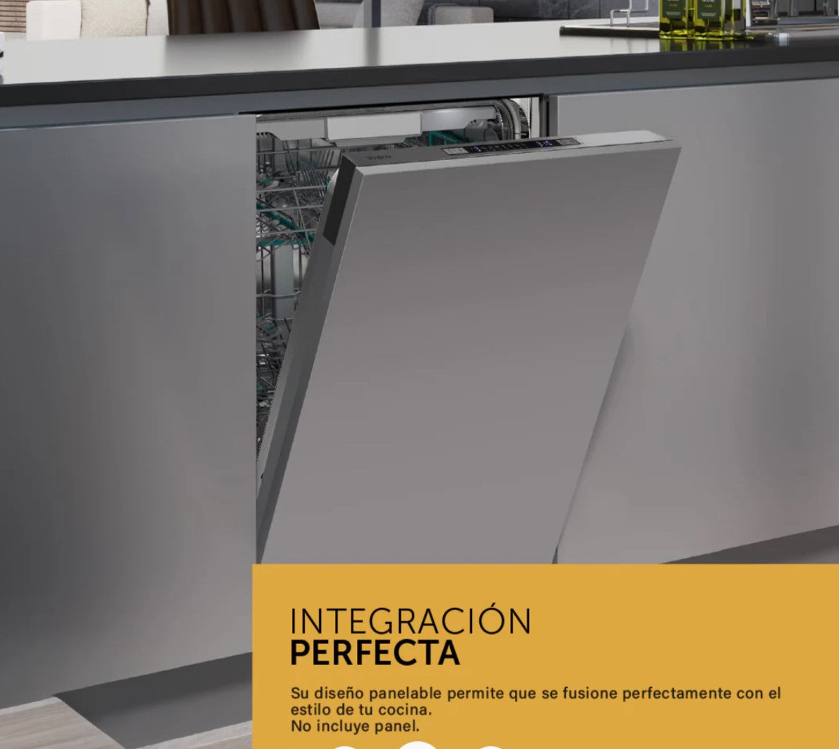 Lavavajillas Panelable - 14 cubiertos LVJ14P