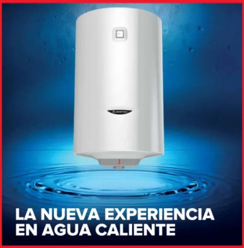 Termotanque Eléctrico Ariston Pro 1 R 50 V Blanco 50L 3201485