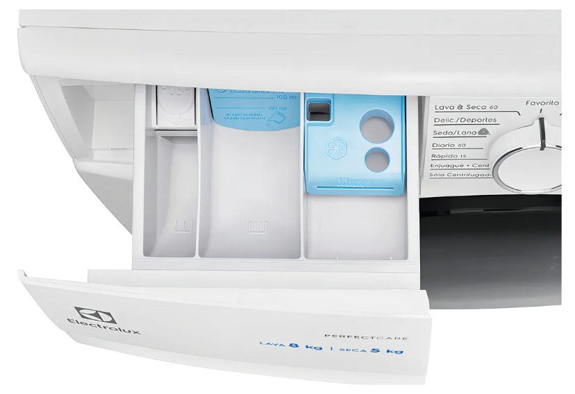 Lavasecarropas Electrolux EWD08B 8 kg Inverter Carga Frontal