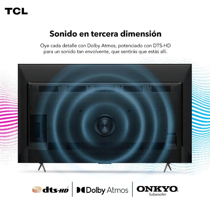 Smart TV TCL 65″ QLED 4K 65C655A-GO Google TV HDR Dolby