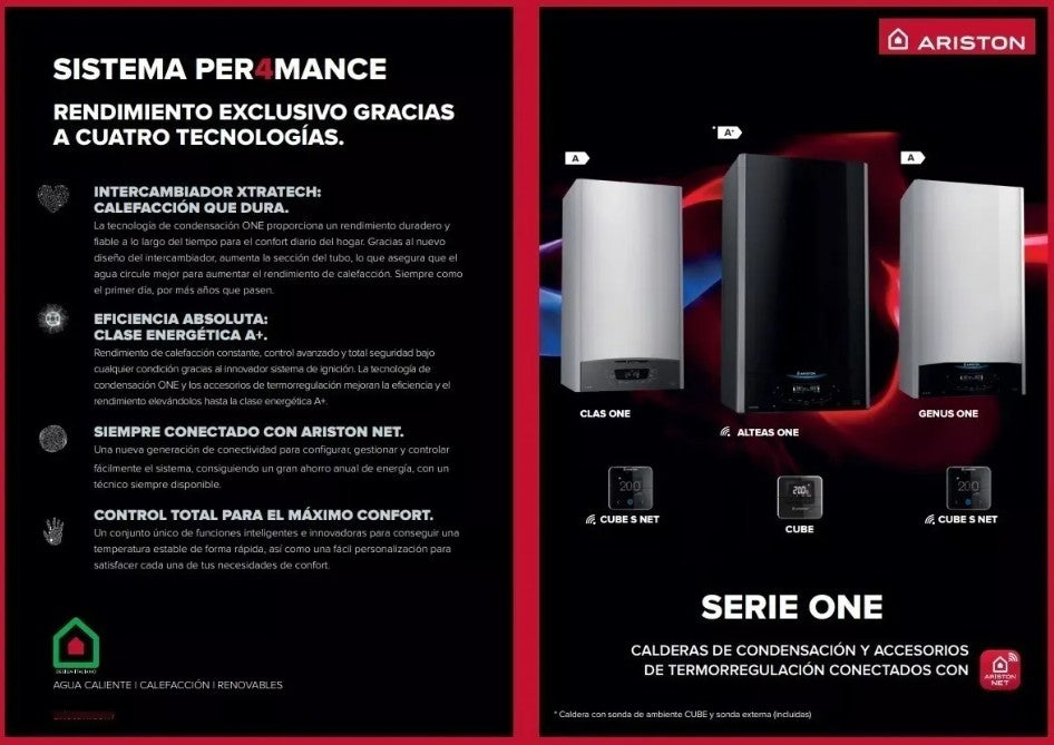 Caldera Ariston Clas One System 24 Solo Calef 24854 Kcal/h - 3301039