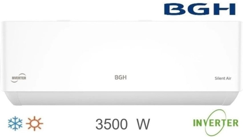 Aire Acondicionado Split BGH BSI35WCLW Inverter 3500 W Frío/Calor 3000 Frig