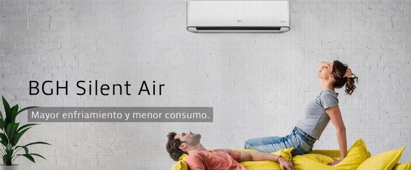 Aire Acondicionado Split BGH BSI35WCLW Inverter 3500 W Frío/Calor 3000 Frig