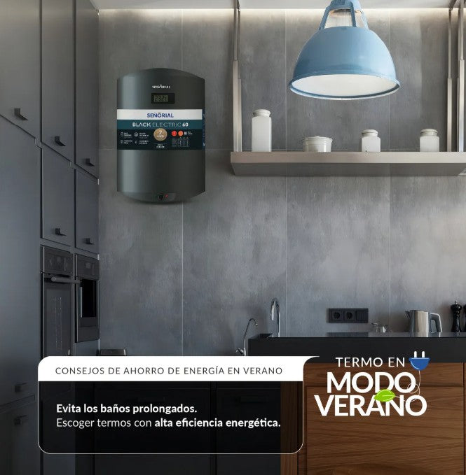 Termotanque Eléctrico Señorial Black TSBE-60 60 L 2000 W - 330093