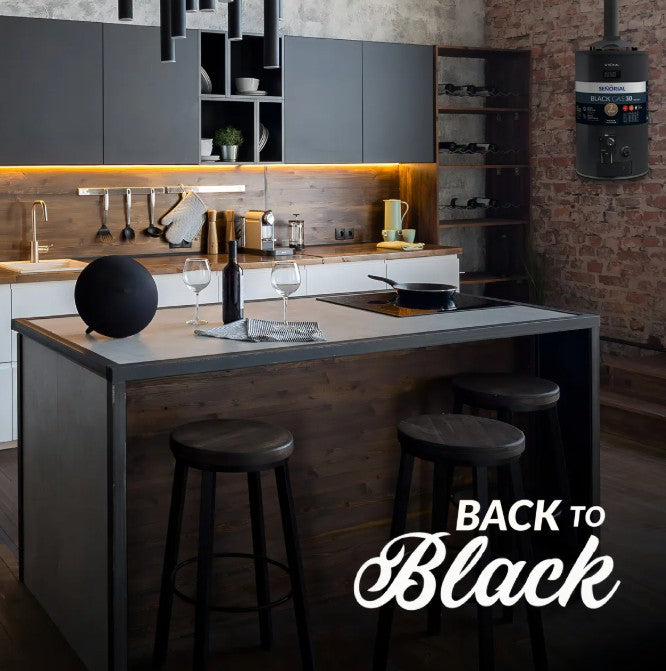 Termotanque Eléctrico Señorial Black TSBE-60 60 L 2000 W - 330093