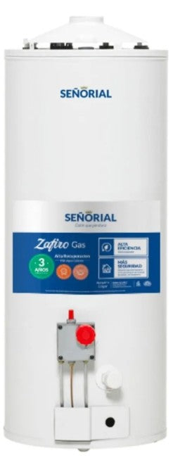 Termotanque Multigas Señorial Zafiro TSZP-50 50 L Blanco - 330001