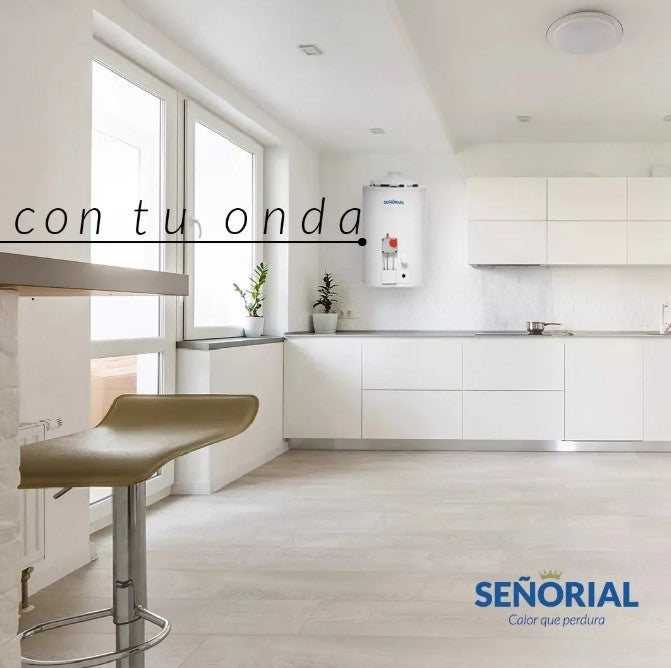 Termotanque Multigas Señorial Zafiro TSZP-30 30 L Blanco - 330000 ( SEÑORIAL LZ)