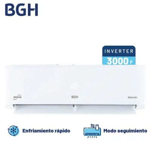 Aire Acondicionado BGH BSI35WCKW Split Inverter Frío/Calor 3010F