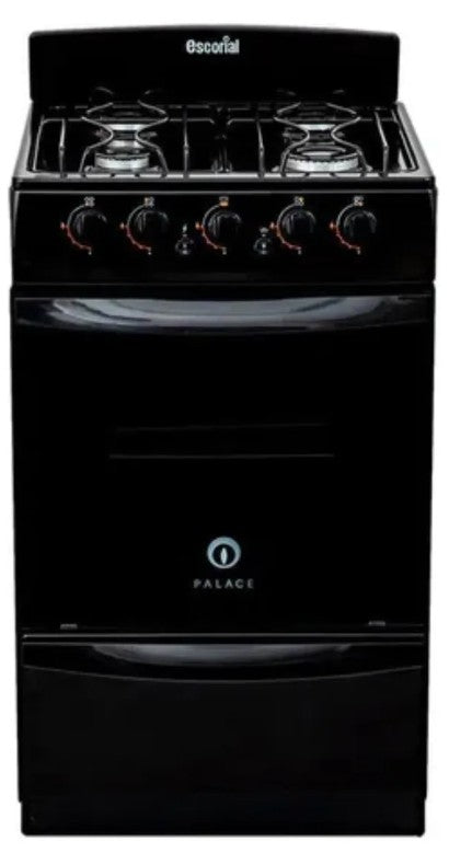 Cocina Escorial Palace 4 Hornallas Gas Natural Negra - 32621